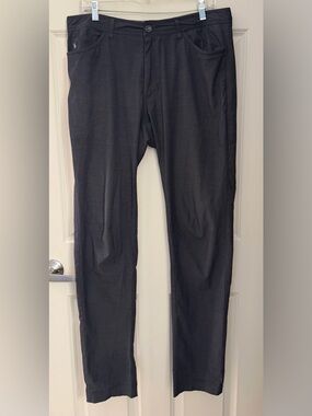 Linksoul Men’s Boardwalker Lightweight Stretch Straight Leg Pants, 33 Long